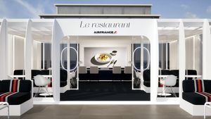 Air France aterriza en La Terrasse de Galeries Lafayette con su exclusivo restaurante