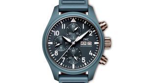 La colección Top Gun de IWC Schaffhausen se renueva con un vibrante azul celeste
