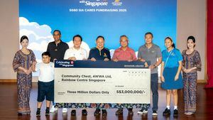 Singapore Airlines dona 3 millones de dólares singapurenses para niños con discapacidades
