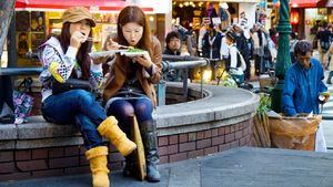 El pueblo americano de Osaka