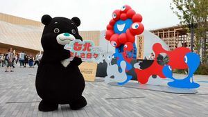 La mascota de Taipéi, el oso Bravo, promocionará la ciudad en Japón