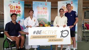 Consejos de atletas olímpicos para mejorar hábitos en la Semana Europea del Deporte