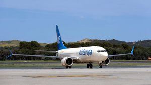 La erolinea Air Europa suma a su flota su segundo Boeing 737 MAX