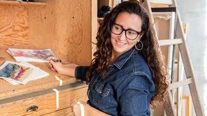 MARÍA MARTÍN: Pintar me permite canalizar lo vivido, entenderlo y transformarlo