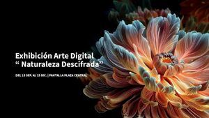 Max Center acoge la exposición de obras digitales Naturaleza Descifrada