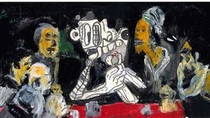 Cromos de artista, Luis Pérez Calvo, celebra la historia reciente del arte en Madrid