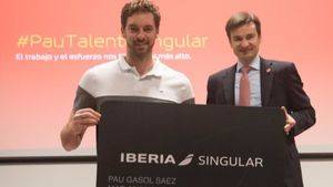 Pau Gasol, embajador de la marca Iberia