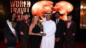 Etihad Airways gana, por octava vez, el premio a la aerolínea líder a nivel internacional