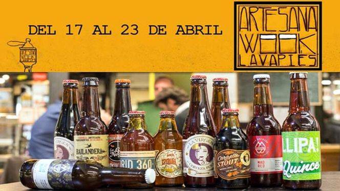 Artesana Week Lavapiés 2017 (semana para la cerveza)