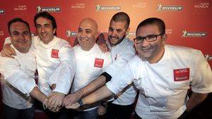 Cocineros de Andaluci?a con estrella Michelin en la Gala de Presentacio?n