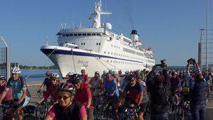 Un crucero de ciclistas alemanes llegará a Cádiz y Algeciras para hacer dos rutas por la provincia