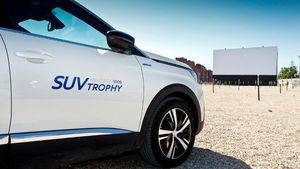 El último SUV Trophy de Peugeot se presenta en Autocine Madrid Race