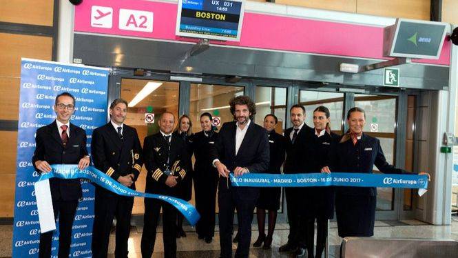 Air Europa inaugura su nueva ruta a Boston, su tercer destino en EEUU