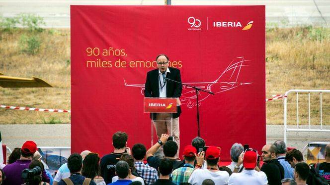 Iberia celebra su 90 aniversario con una exhibición aérea en el aeródromo de Cuatro Vientos