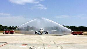 Primer vuelo de Air France de la ruta entre París y Palma de Mallorca