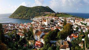 Azores - Monte do Brasil en Angra do Heroismo en Terceira