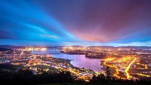 Ria de Ferrol de noche