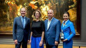 Las obras maestras del Rijksmuseum en los vinos de la World Business Class de KLM