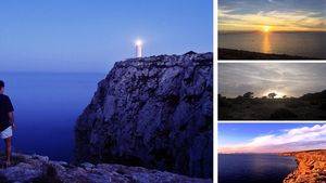 Los senderos de Formentera, alumbrados a la luz de la luna llena