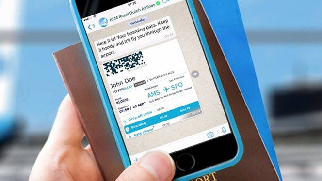 KLM es la primera aerolínea con una cuenta verificada de WhatsApp Business