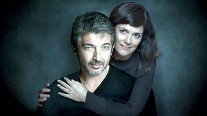 Ricardo Darín y  Andrea Pietra