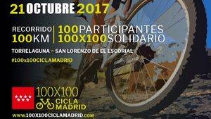 Presentada la carrera solidaria ‘100x100 CiclaMadrid’