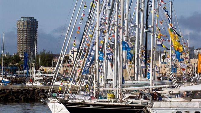 Comienza la Atlantic Rally for Cruises Plus en las Palmas de Gran Canaria