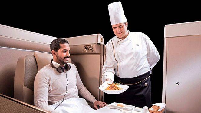 Saudia Airlines proporciona menús que se adaptan a todos los viajeros