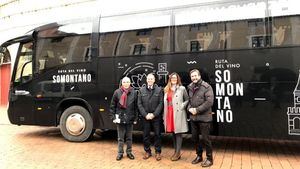 Itinerarios del bus del vino de la Ruta del Vino Somontano para el 2018