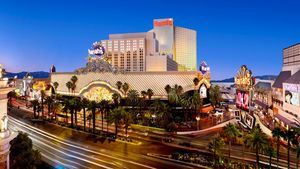 Harrah’s Las Vegas. Exterior