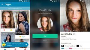 Happn estrena un nuevo timeline que indica con que usuarios te cruzas