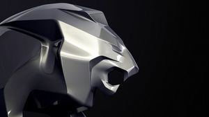 Peugeot Design Lab crea una estatua del León para el Salón de Ginebra