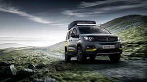 Peugeot Rifter 4x4 Concept: aventurero y cazador de estrellas