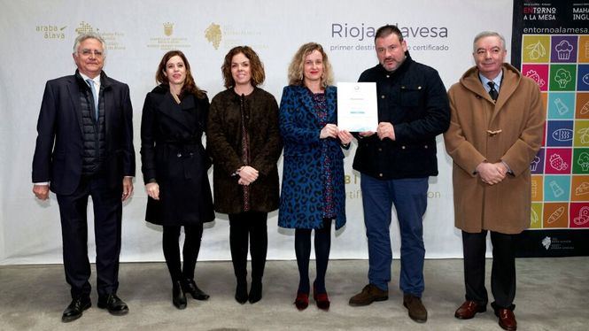 Rioja Alavesa recibe la certificación de Biosphere de Turismo Responsable