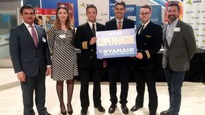 Ryanair inaugura su nueva ruta entre Sevilla y Copenhague