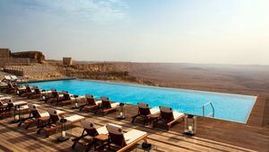 El mejor hotel con piscina del mundo está en Israel