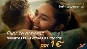 Plus Ultra Líneas Aéreas inaugura la ruta Madrid - Caracas ofreciendo billetes por 1 €