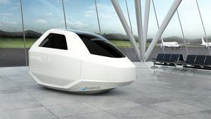 AirPod, cápsula de descanso y entretenimiento para aeropuertos