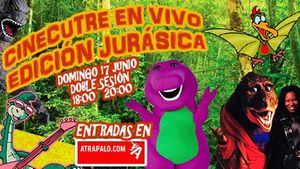 El peor cine de dinosaurios, en el show de humor Cinecutre en Vivo