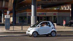 ¿Cuándo y dónde se utiliza más el carsharing en Madrid?