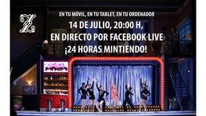 El Teatro de la Zarzuela emite por primera vez en directo y gratuitamente a través de Facebook Live