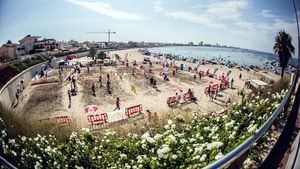 La playa de Levante de Cabo de Palos, escenario del Mastervoley - UPCT La Manga