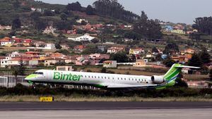 Binter refuerza sus vuelos entre Canarias y Tenerife Sur