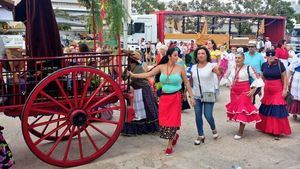 Los romeros de San Ginés culminaron la peregrinación en las faldas del Monte Miral