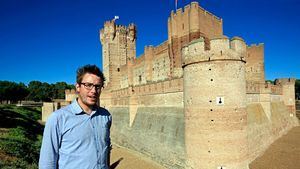 Jose Maria Magro en el castillo de la Mota 