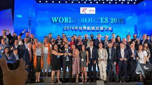 Canarias premio al mejor destino mundial en captación de rutas World Routes 2018
