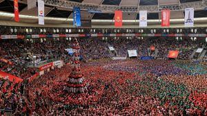 Tarragona celebra el espectáculo de Castells más grande del mundo