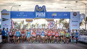 La capital balear se llena de corredores en una nueva edición del Palma Marathon