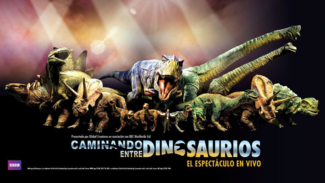 El espectáculo Caminando entre dinosaurios llega a España | Inout Viajes
