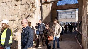 Las excavaciones del Anfiteatro Romano de Cartagena reciben sus primeros visitantes